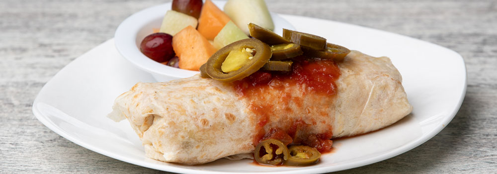 Breakfast Burrito served at Juno Beach Cafe
